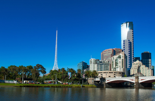 Photo of Melbourne skyline